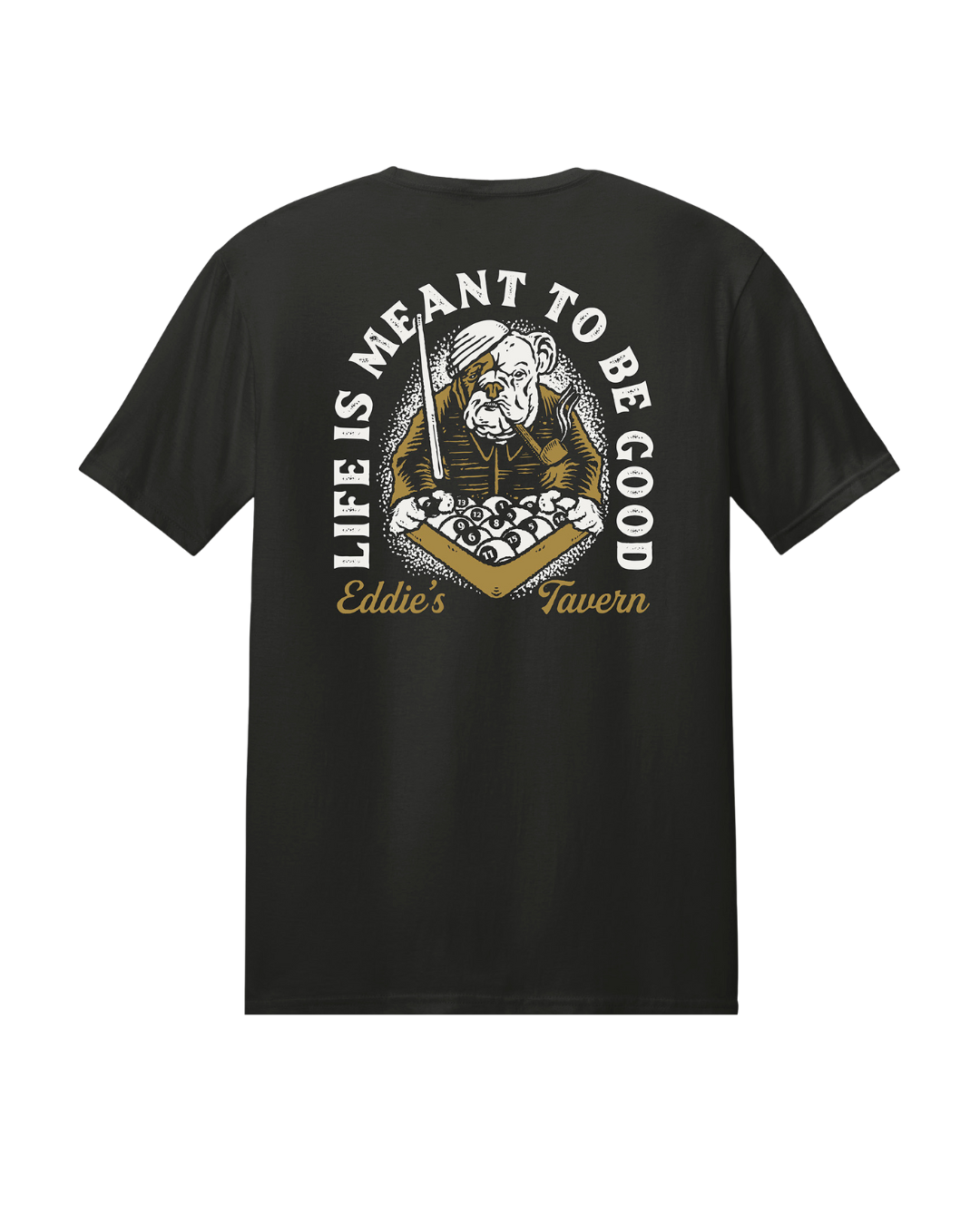 Life Is Good Dog Tee